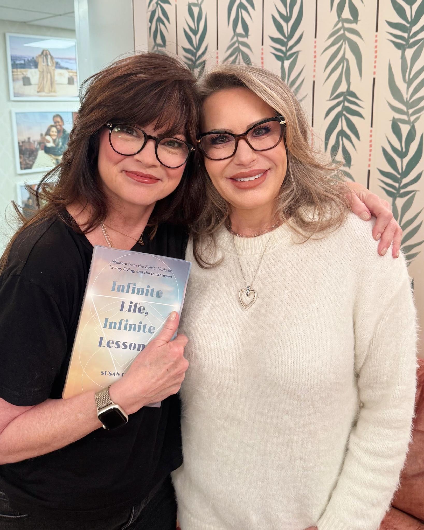 Susan Grau with Valerie Bertinelli